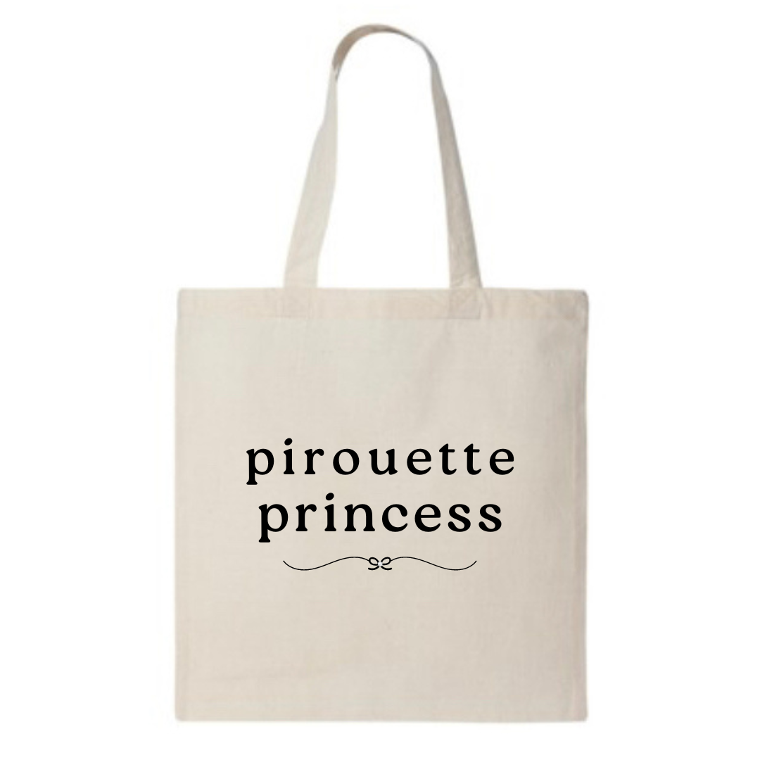 Pirouette Princess Tote Bag JUSTY BAE