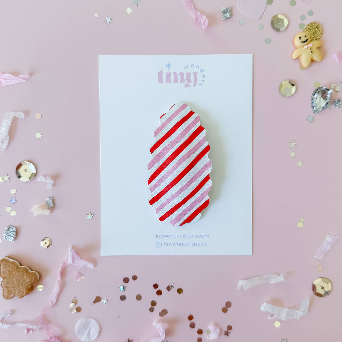 Candy Cane Stripes Clip