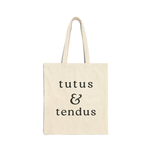 Tutus & Tendus Tote Bag