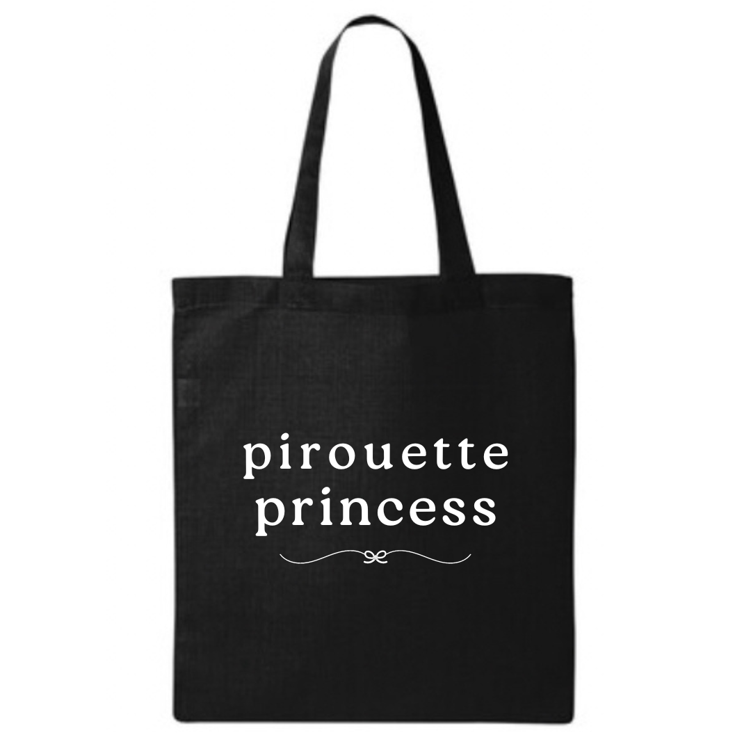 Pirouette Princess Tote Bag