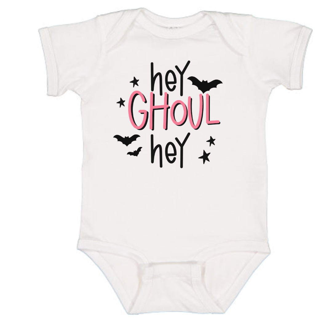 Hey GHOUL Hey Toddler Top (Tee, Onesie, Pullover)