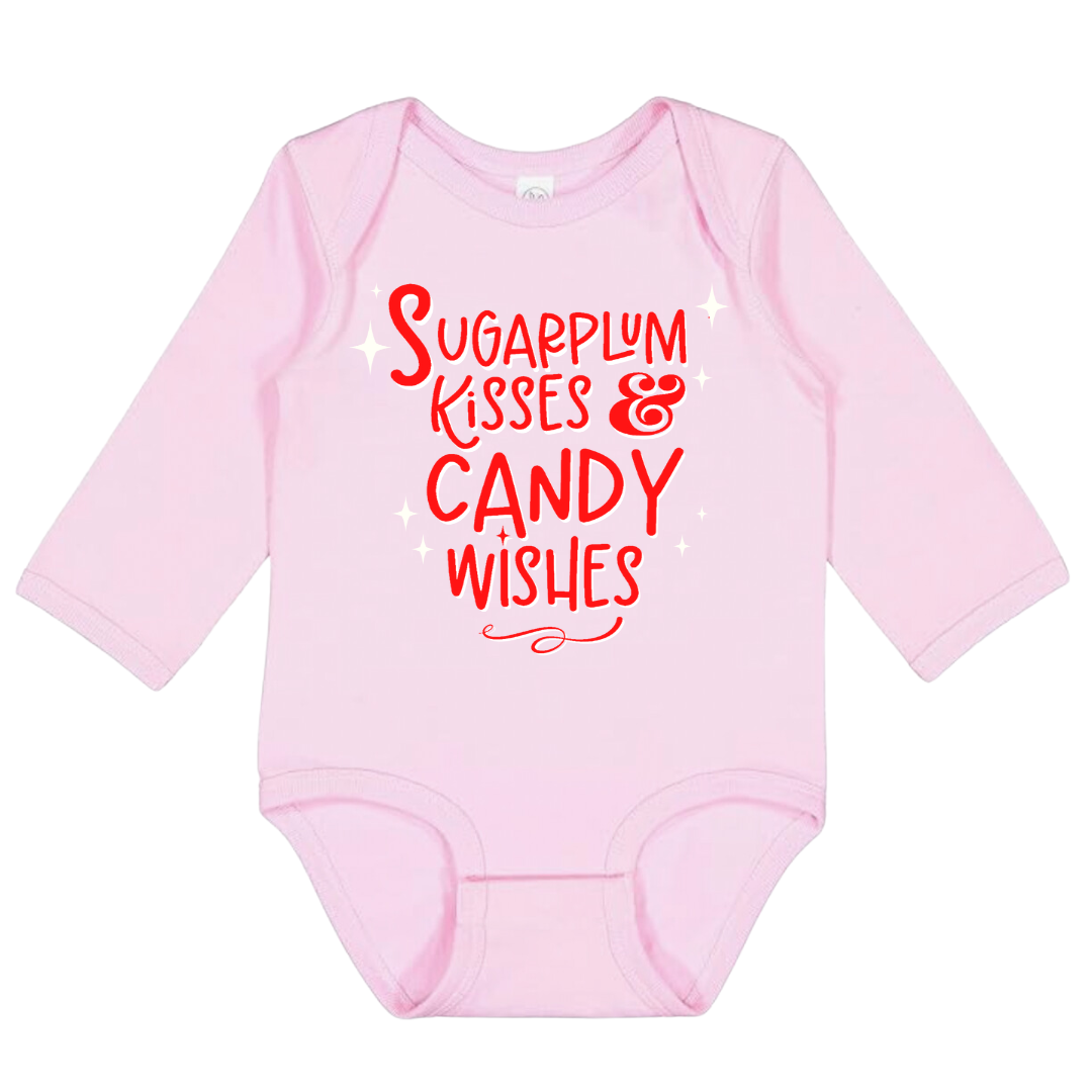 Sugarplum Kisses Top (Tee, Onesie, Pullover)