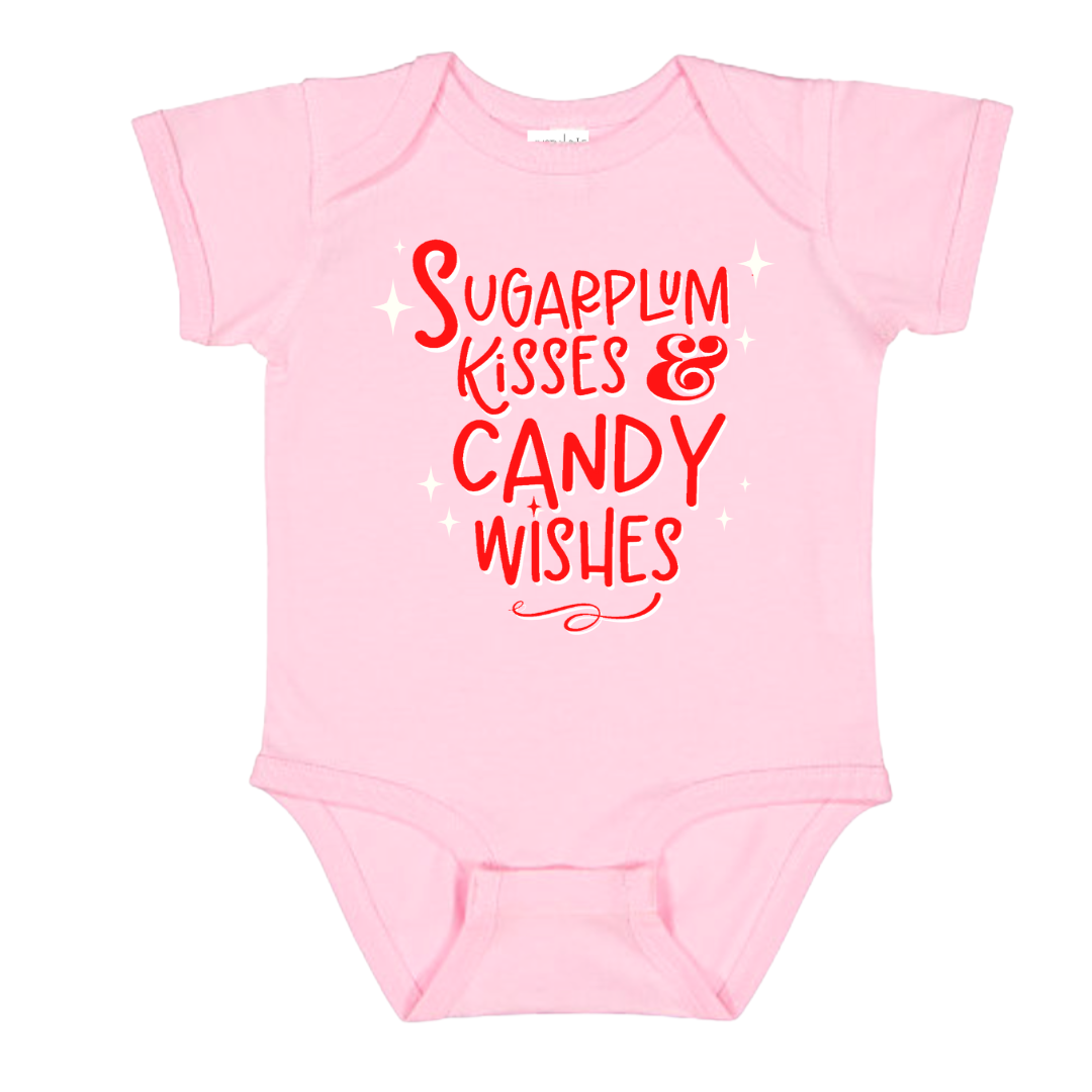 Sugarplum Kisses Top (Tee, Onesie, Pullover)