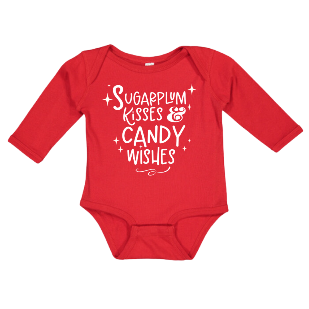 Sugarplum Kisses Top (Tee, Onesie, Pullover)