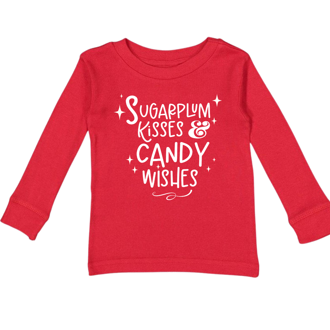 Sugarplum Kisses Top (Tee, Onesie, Pullover)