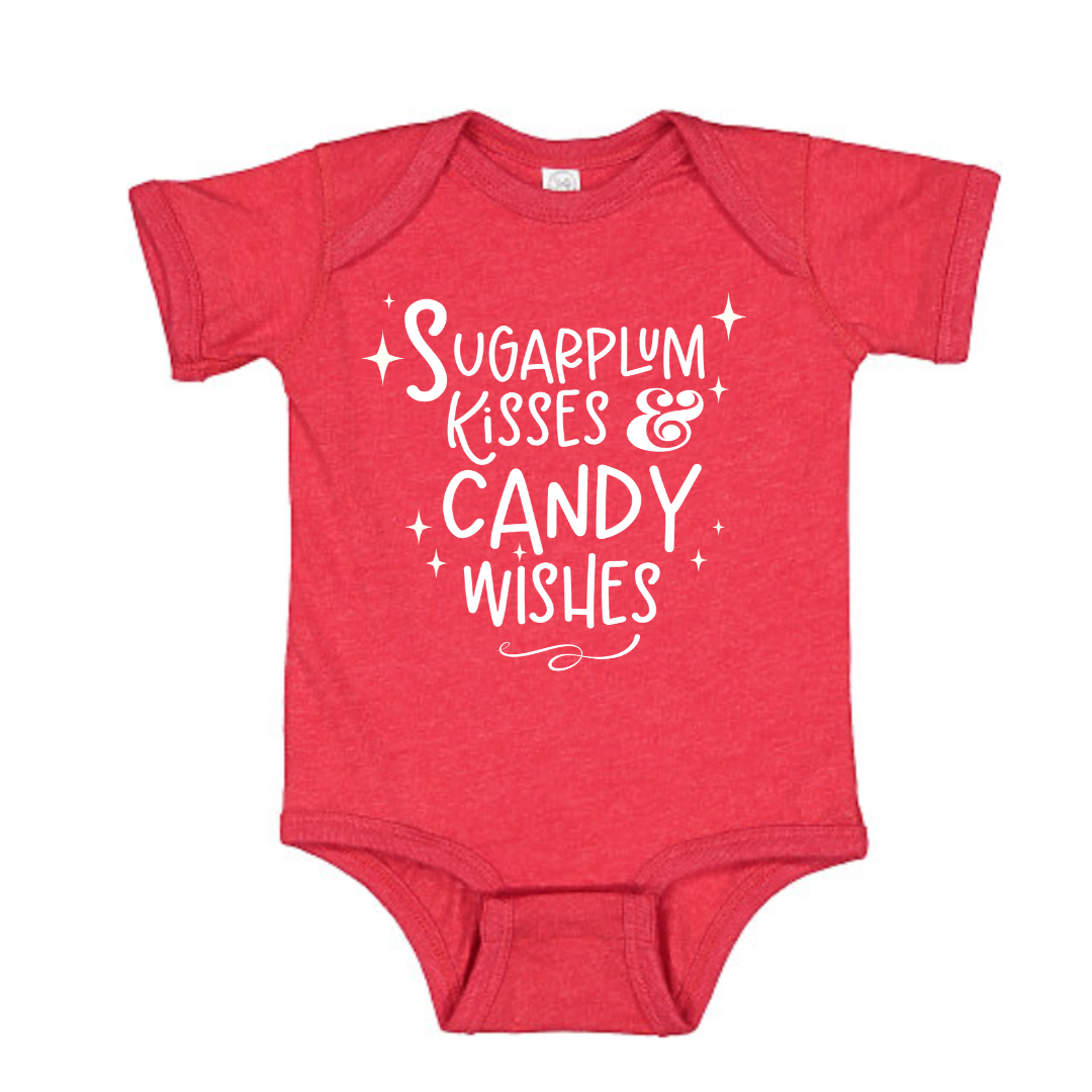 Sugarplum Kisses Top (Tee, Onesie, Pullover)