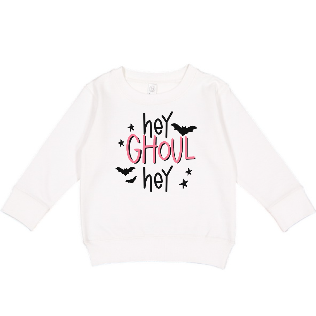 Hey GHOUL Hey Toddler Top (Tee, Onesie, Pullover)