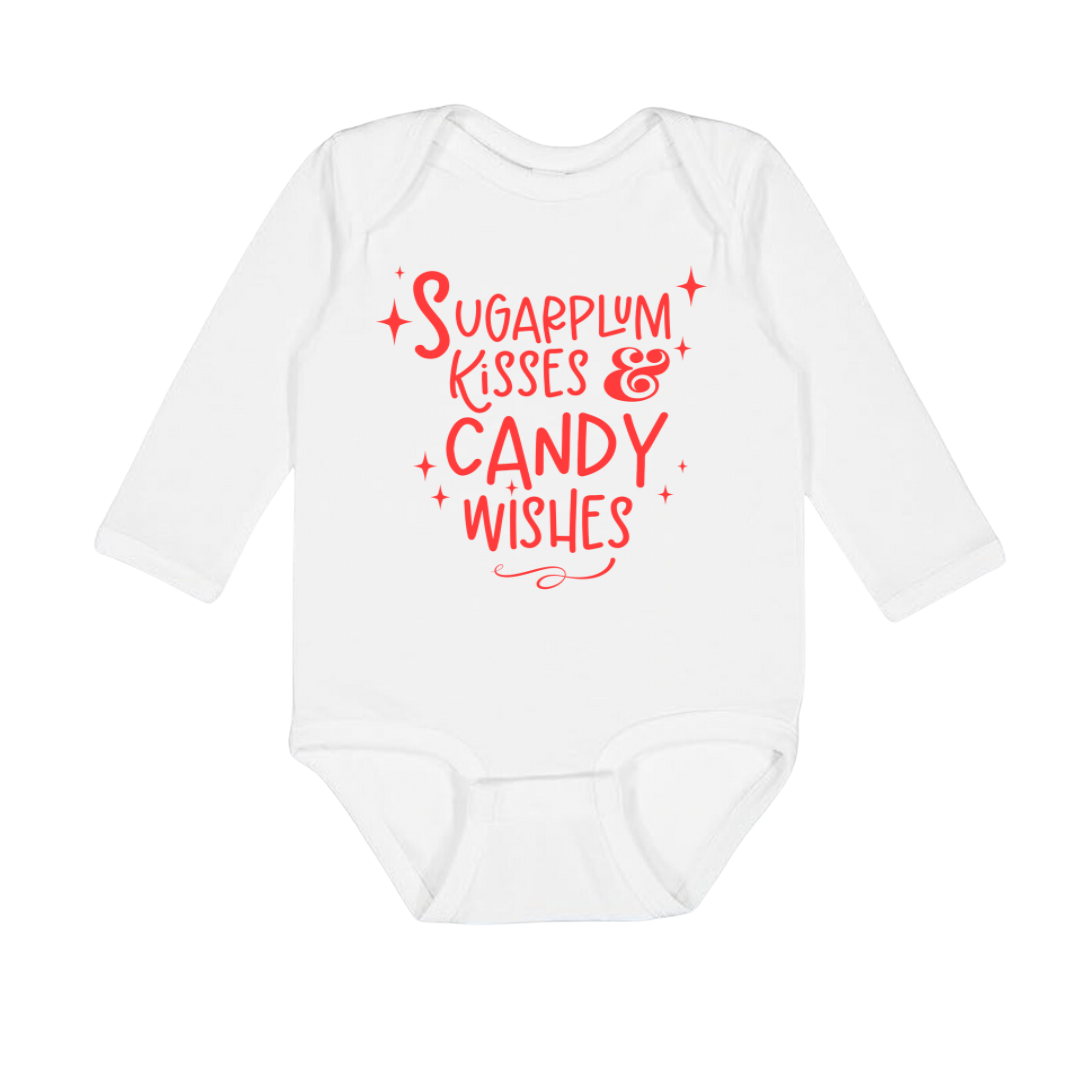 Sugarplum Kisses Top (Tee, Onesie, Pullover)