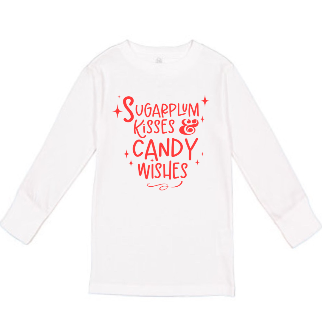 Sugarplum Kisses Top (Tee, Onesie, Pullover)