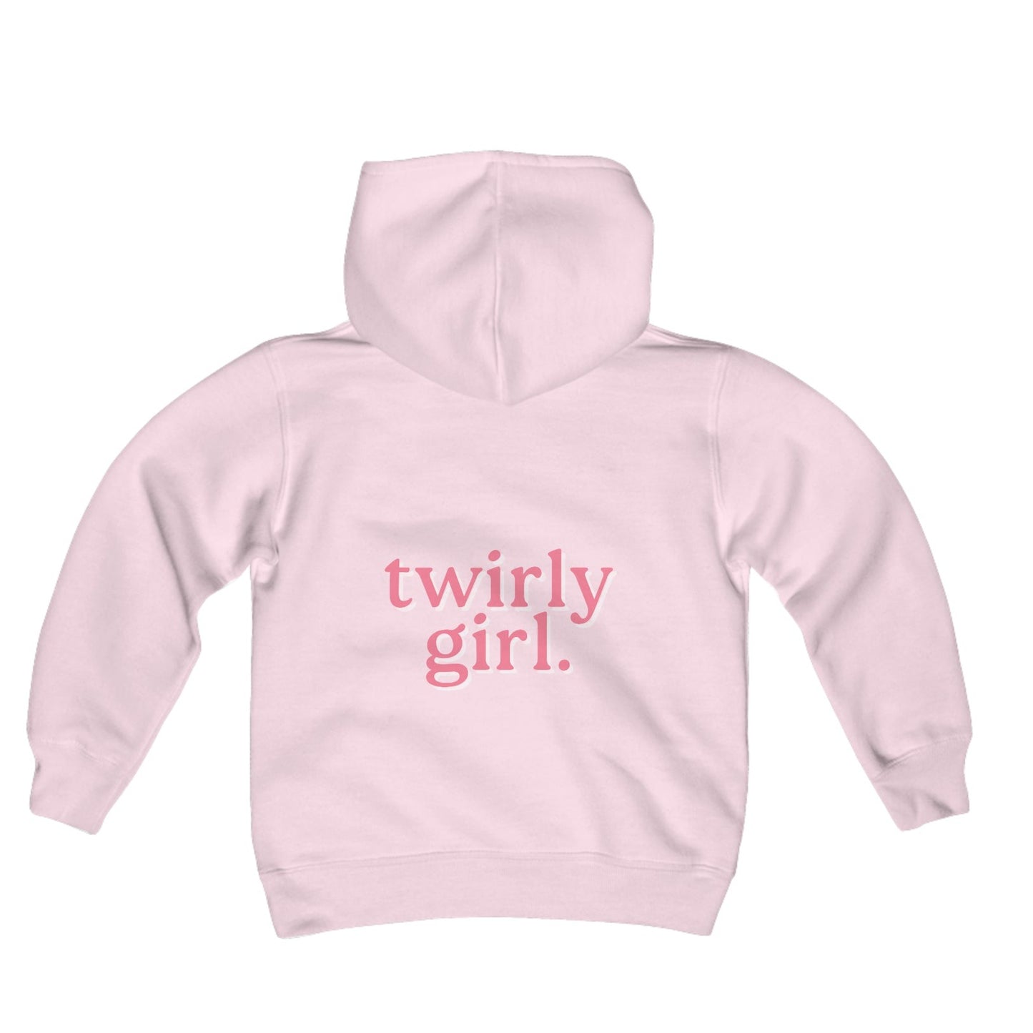 Twirly Girl (Back) Youth Sweatshirt