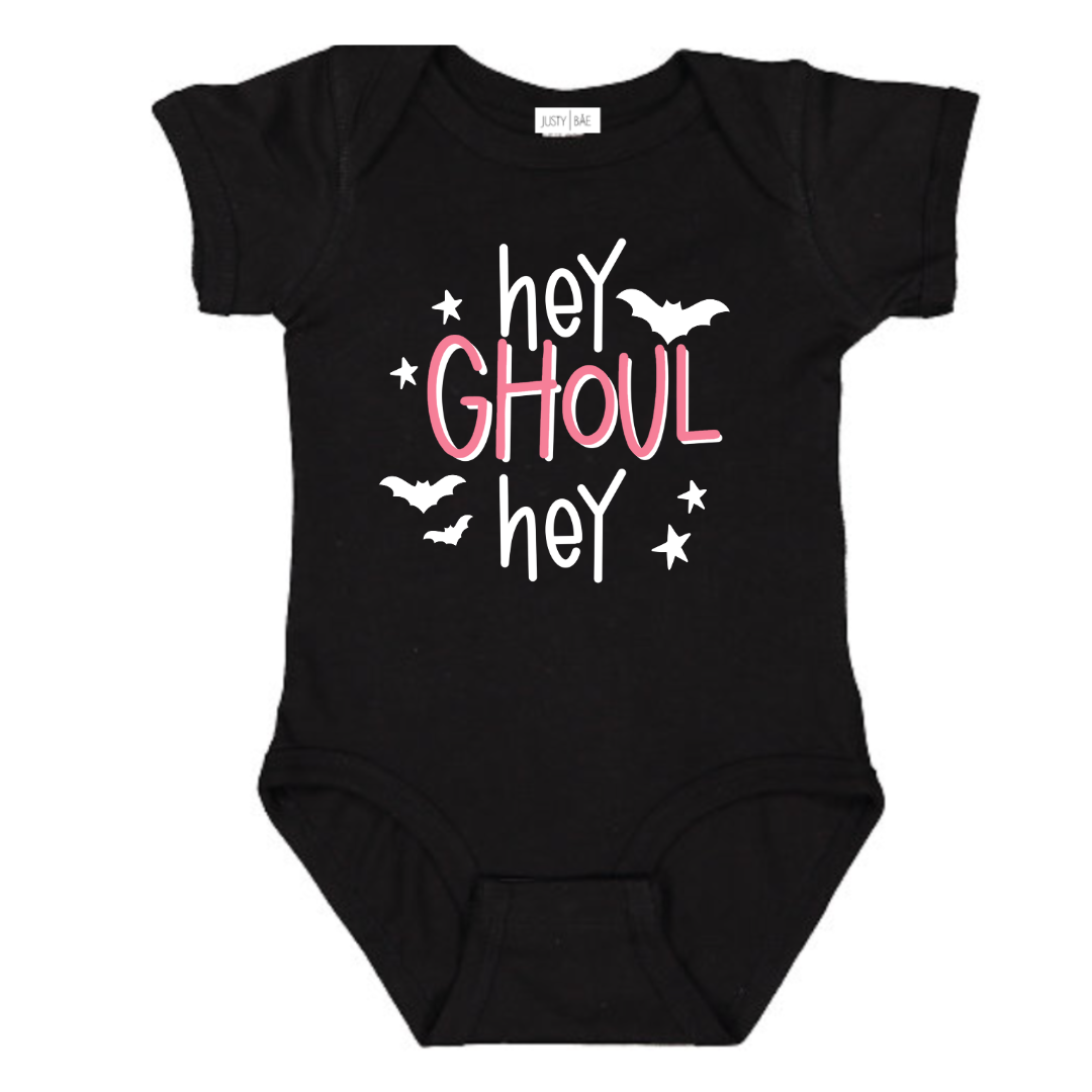 Hey GHOUL Hey Toddler Top (Tee, Onesie, Pullover)