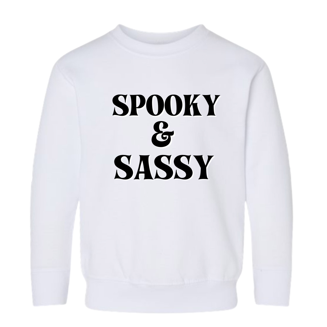 SPOOKY AND SASSY Top