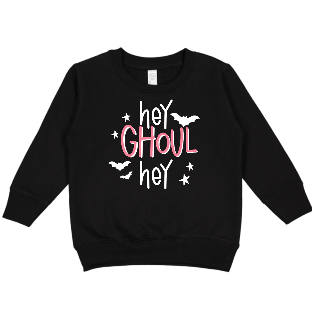 Hey GHOUL Hey Toddler Top (Tee, Onesie, Pullover)