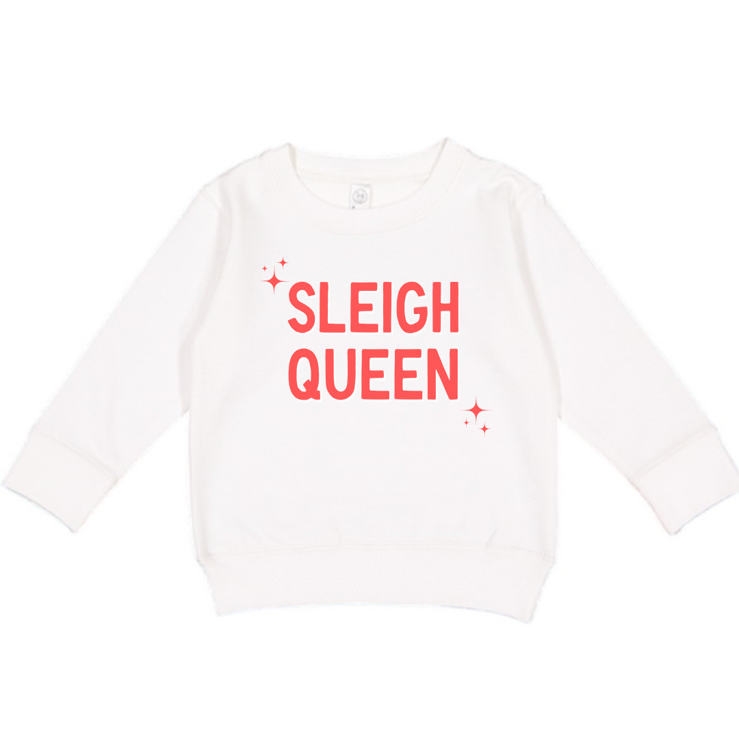 SLEIGH QUEEN Toddler Top (Tee, Onesie, Pullover)