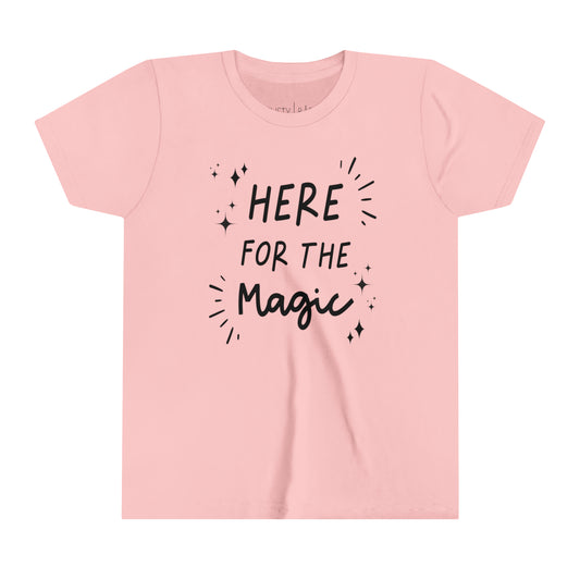 Here For The Magic Youth Tee
