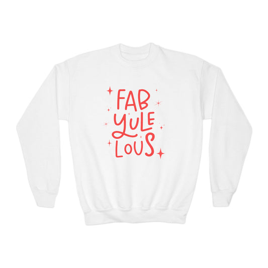 Fab-Yule-Lous Youth Pullover