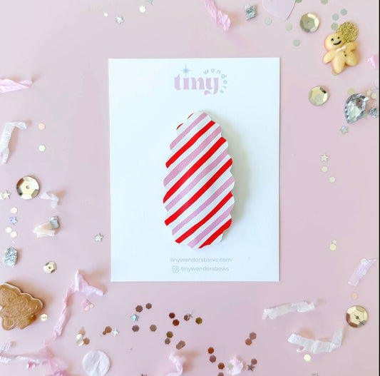 Candy Cane Stripes Clip