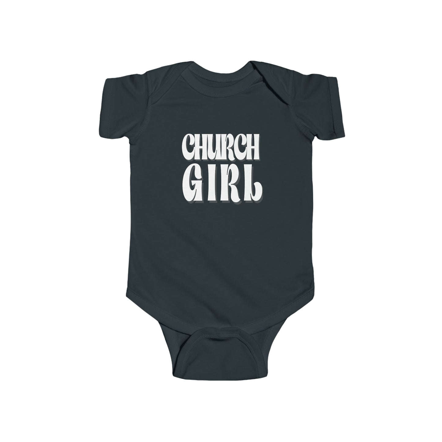 church christian girl onesie