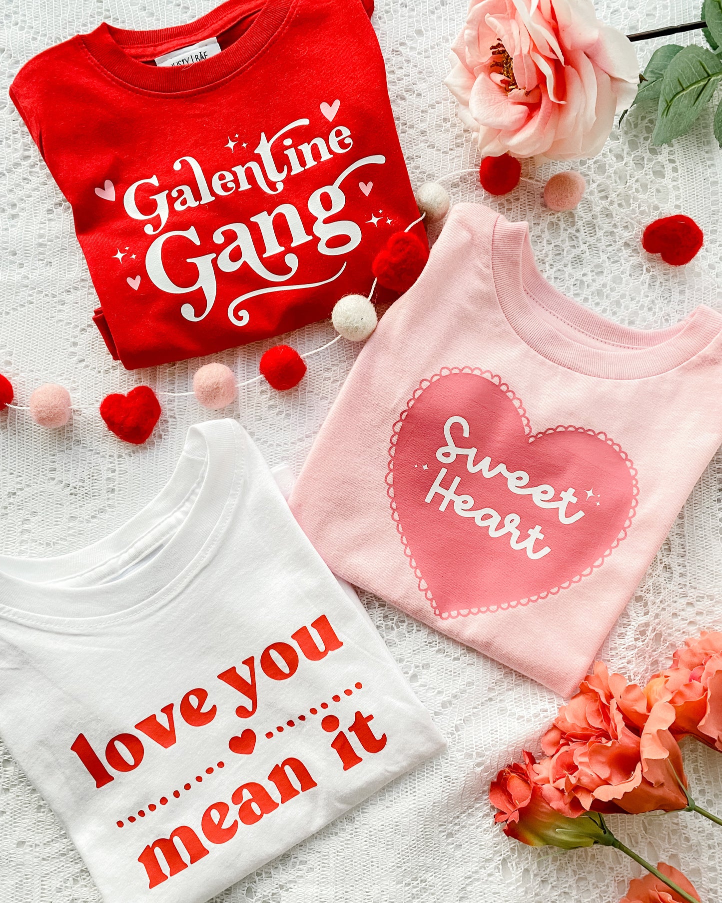 GALENTINE GANG Tee/Onesie