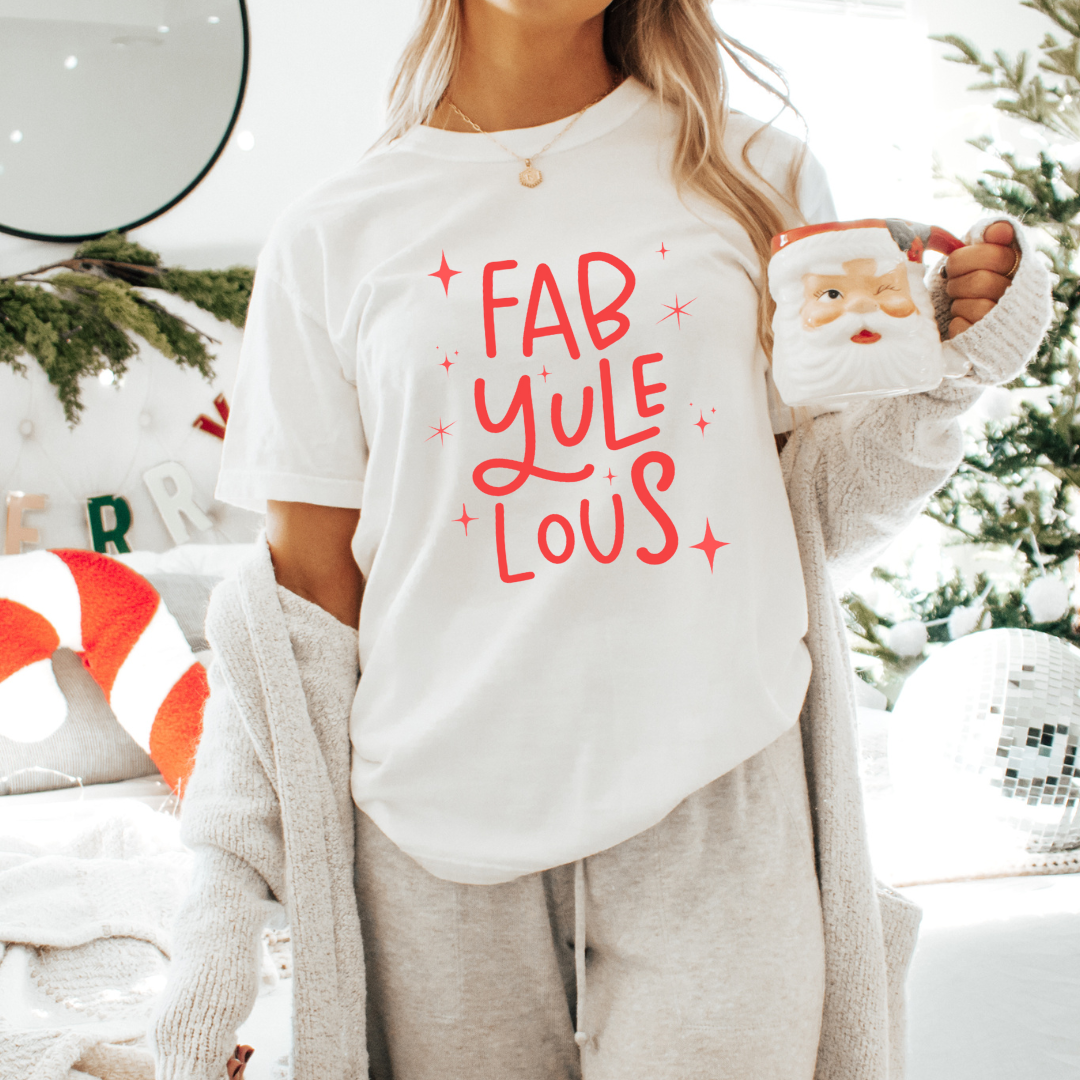 Fab-Yule-Lous Adult Tee