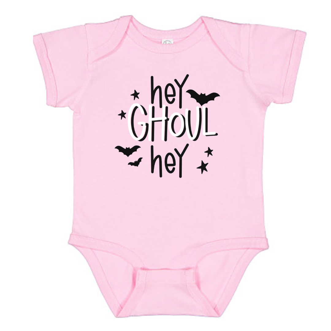 Hey GHOUL Hey Toddler Top (Tee, Onesie, Pullover)