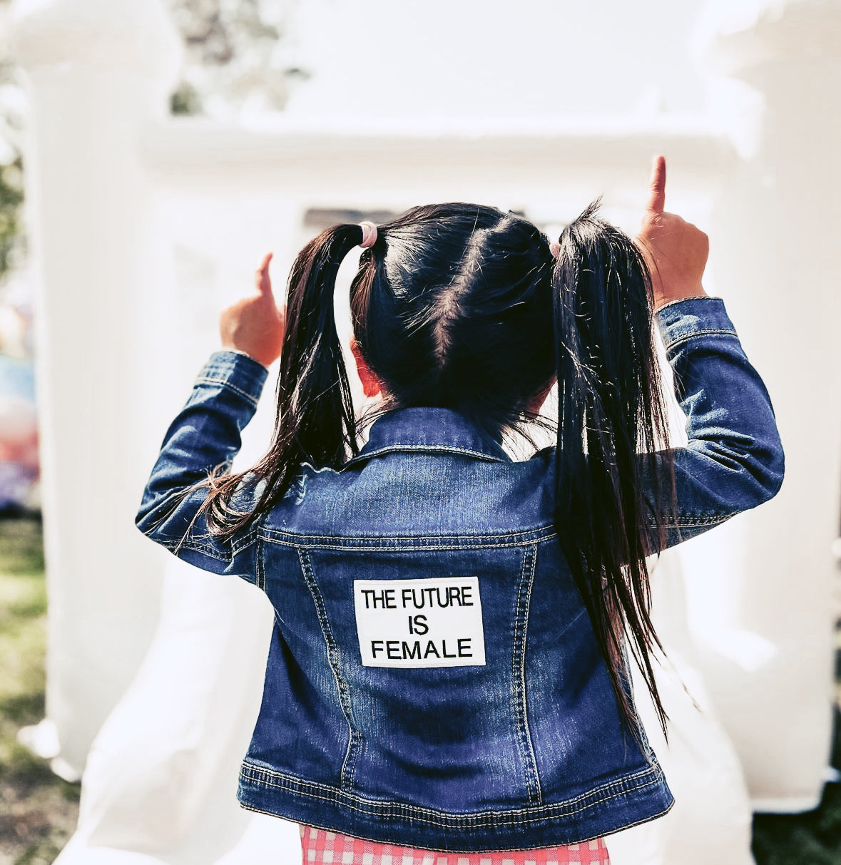 The Future Is Female Denim Jacket