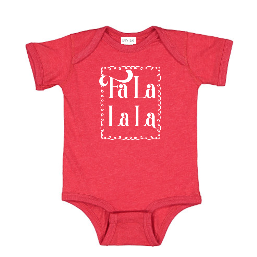 Fa La La Top (Tee, Onesie, Pullover)