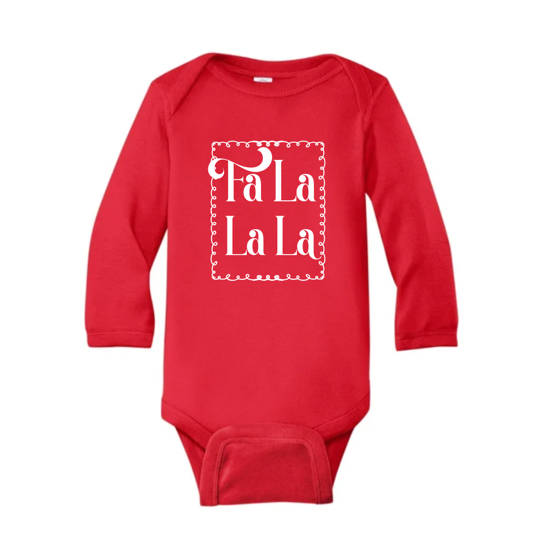 Fa La La Top (Tee, Onesie, Pullover)