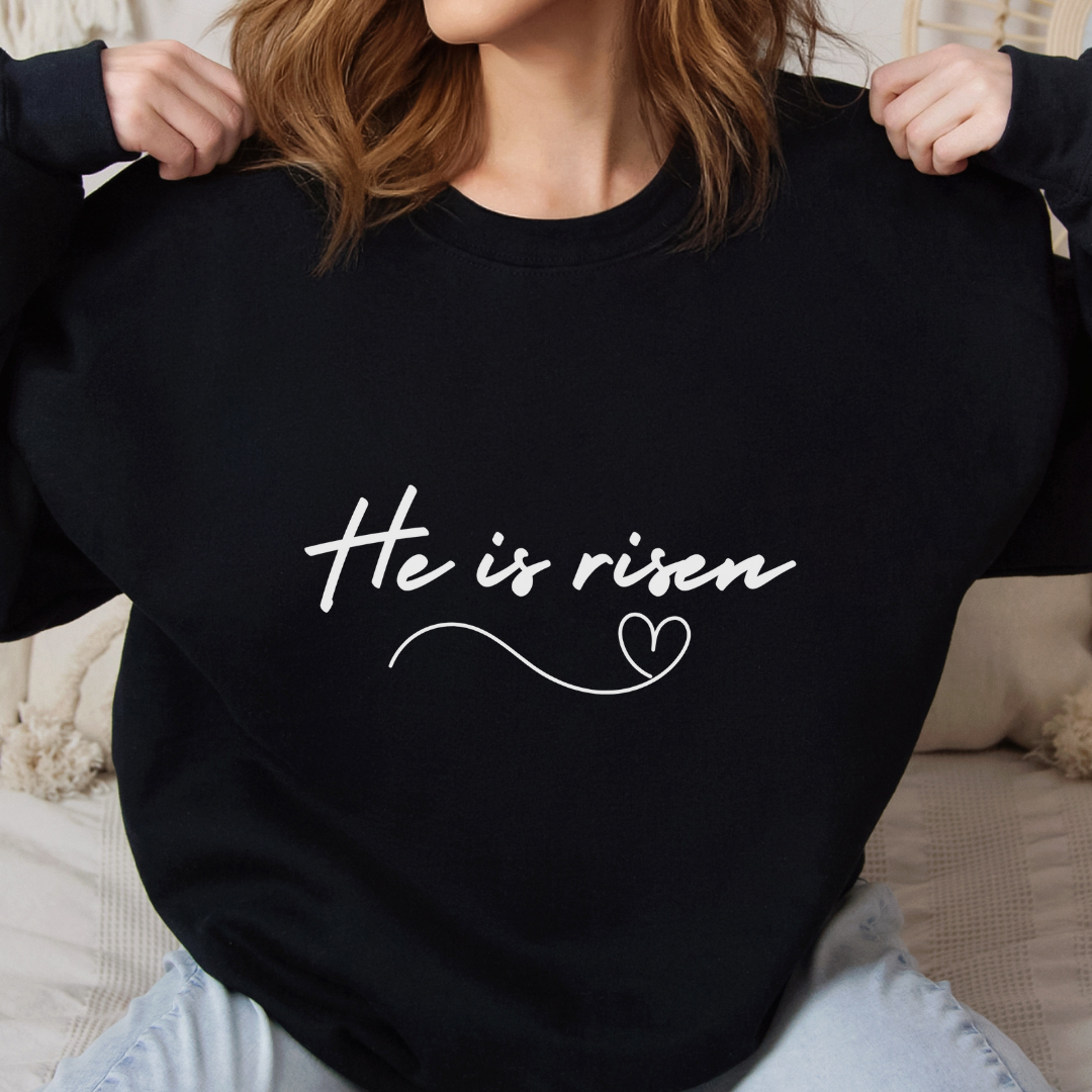 He Is Risen Adult Pullover