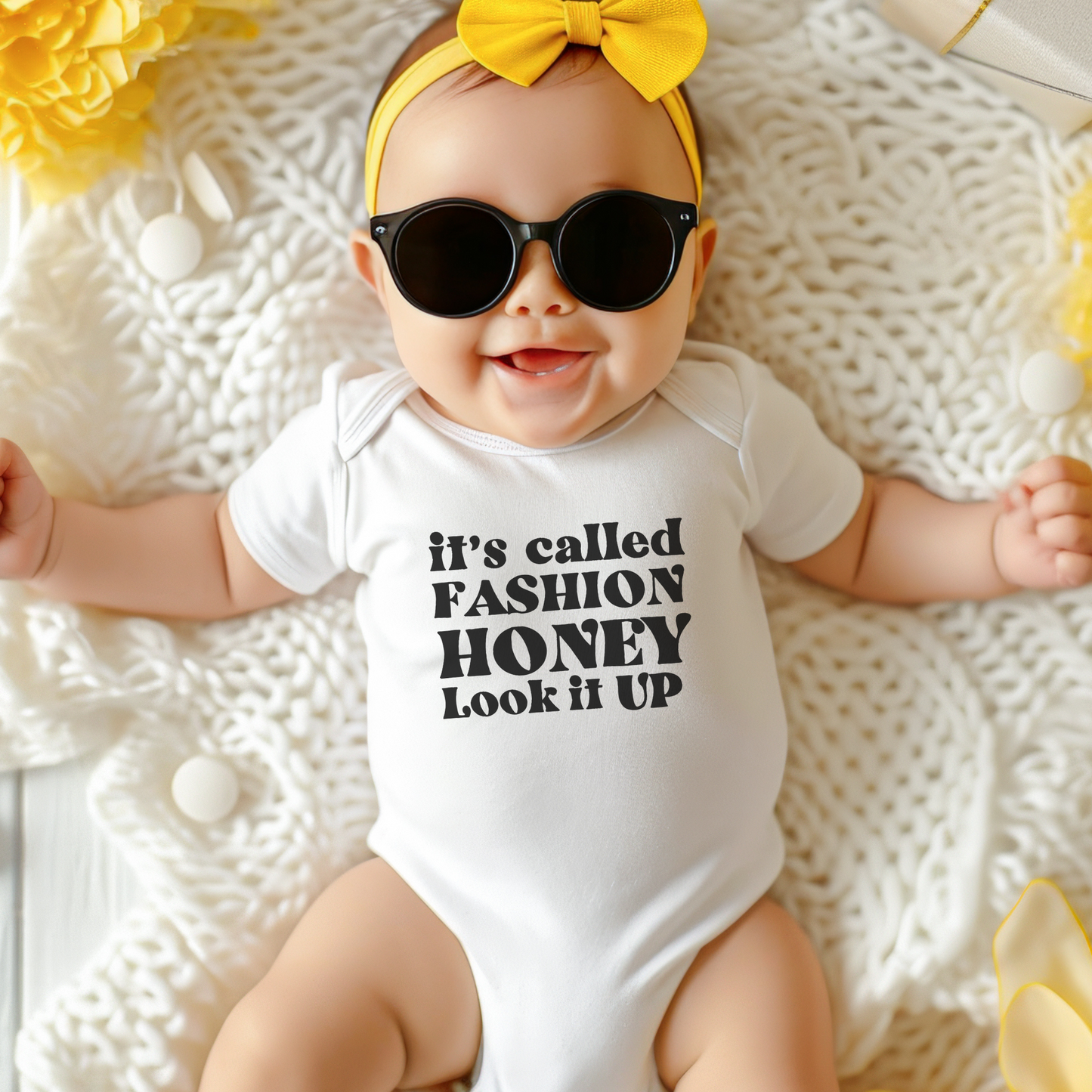 Fashion Honey Infant Onesie