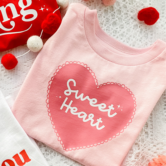 SWEET HEART Tee/Onesie