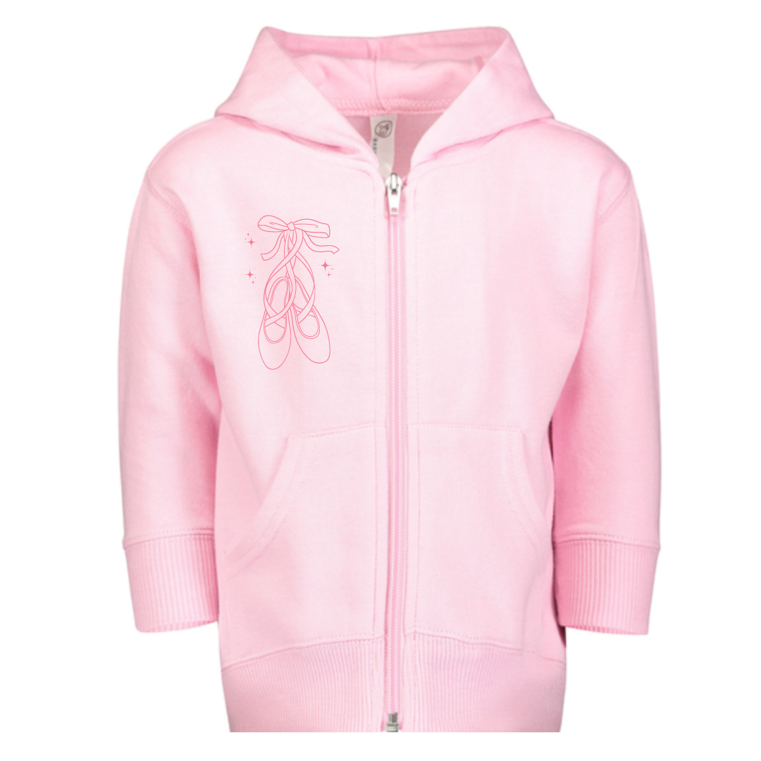 En Pointe Pullover/Zip Hoodie