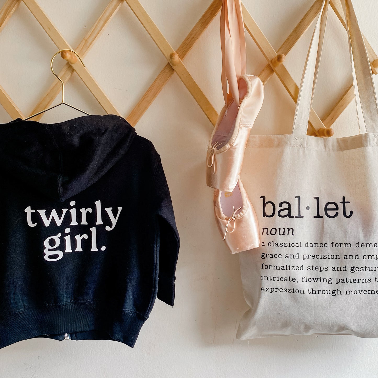 Twirly Girl (Back) Youth Sweatshirt