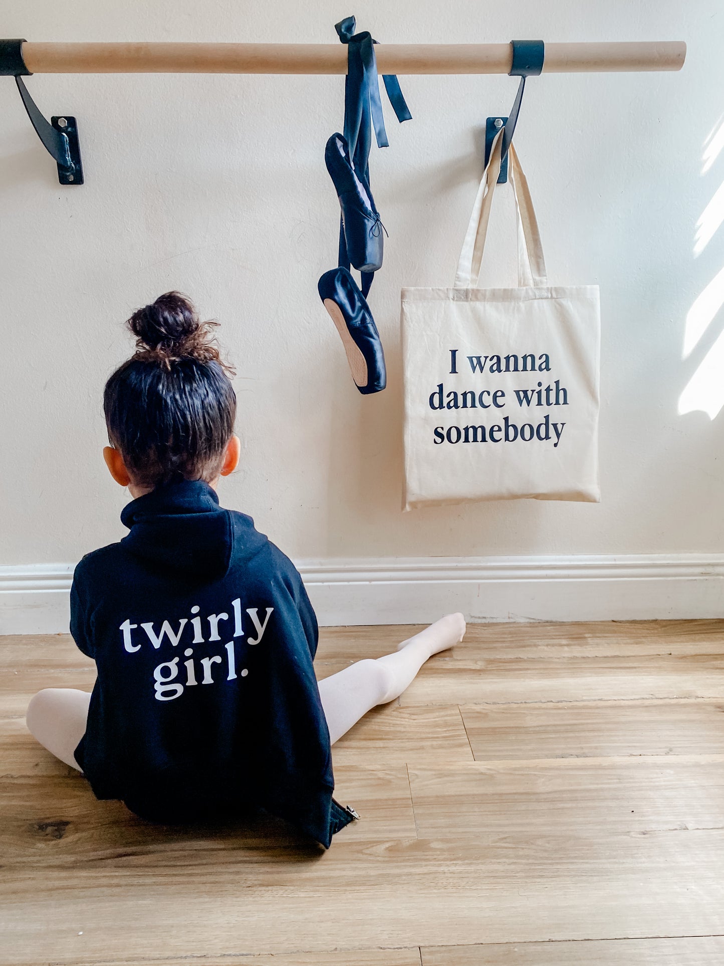 Twirly Girl (Back) Youth Sweatshirt