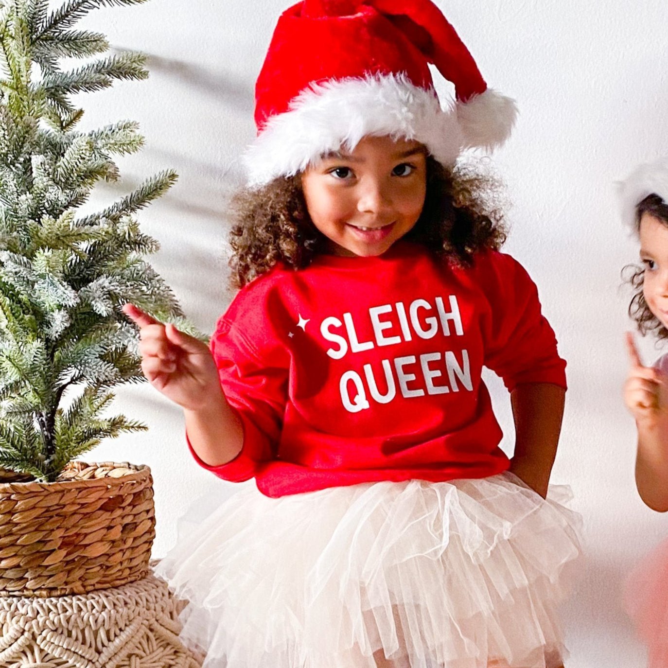 SLEIGH QUEEN Toddler Top (Tee, Onesie, Pullover)