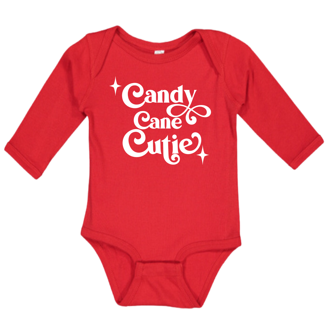 CANDY CANE CUTIE Toddler Top