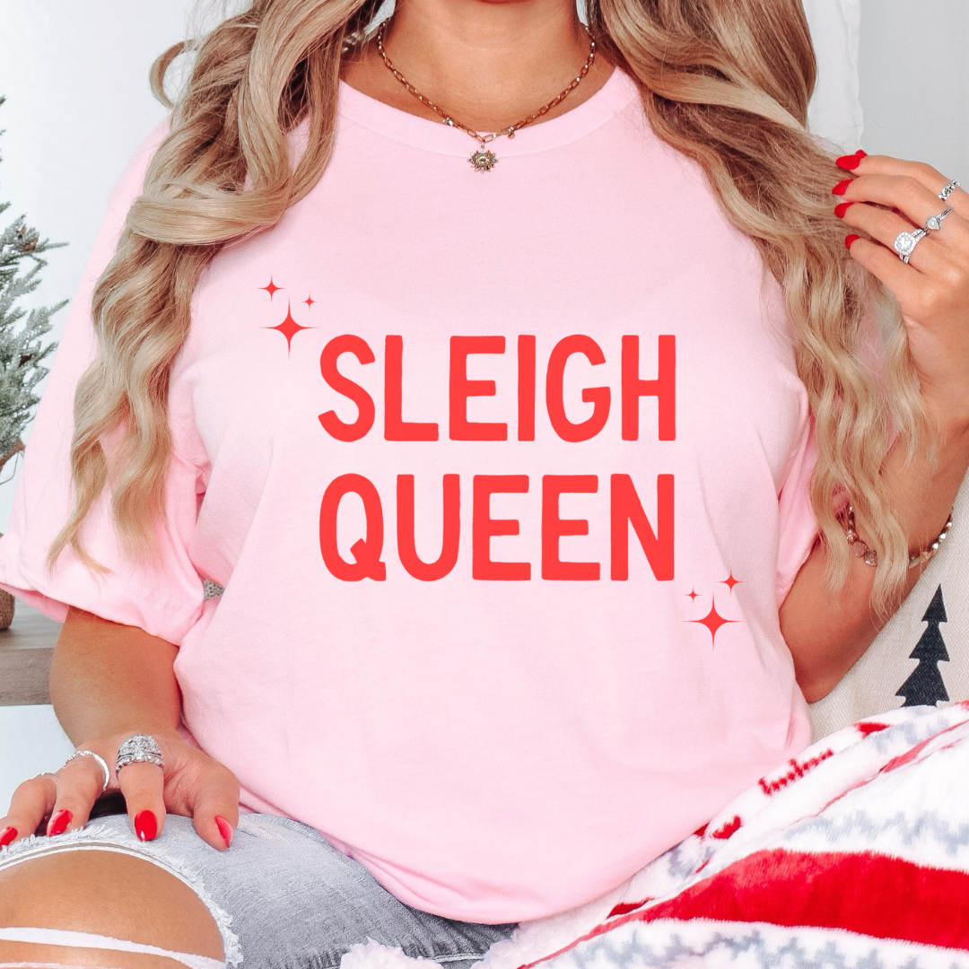 Sleigh Queen Adult Tee