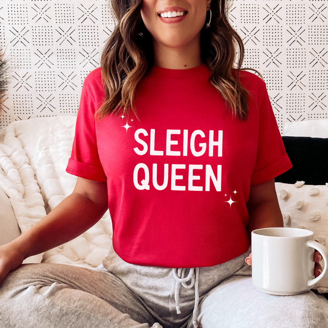 Sleigh Queen Adult Tee