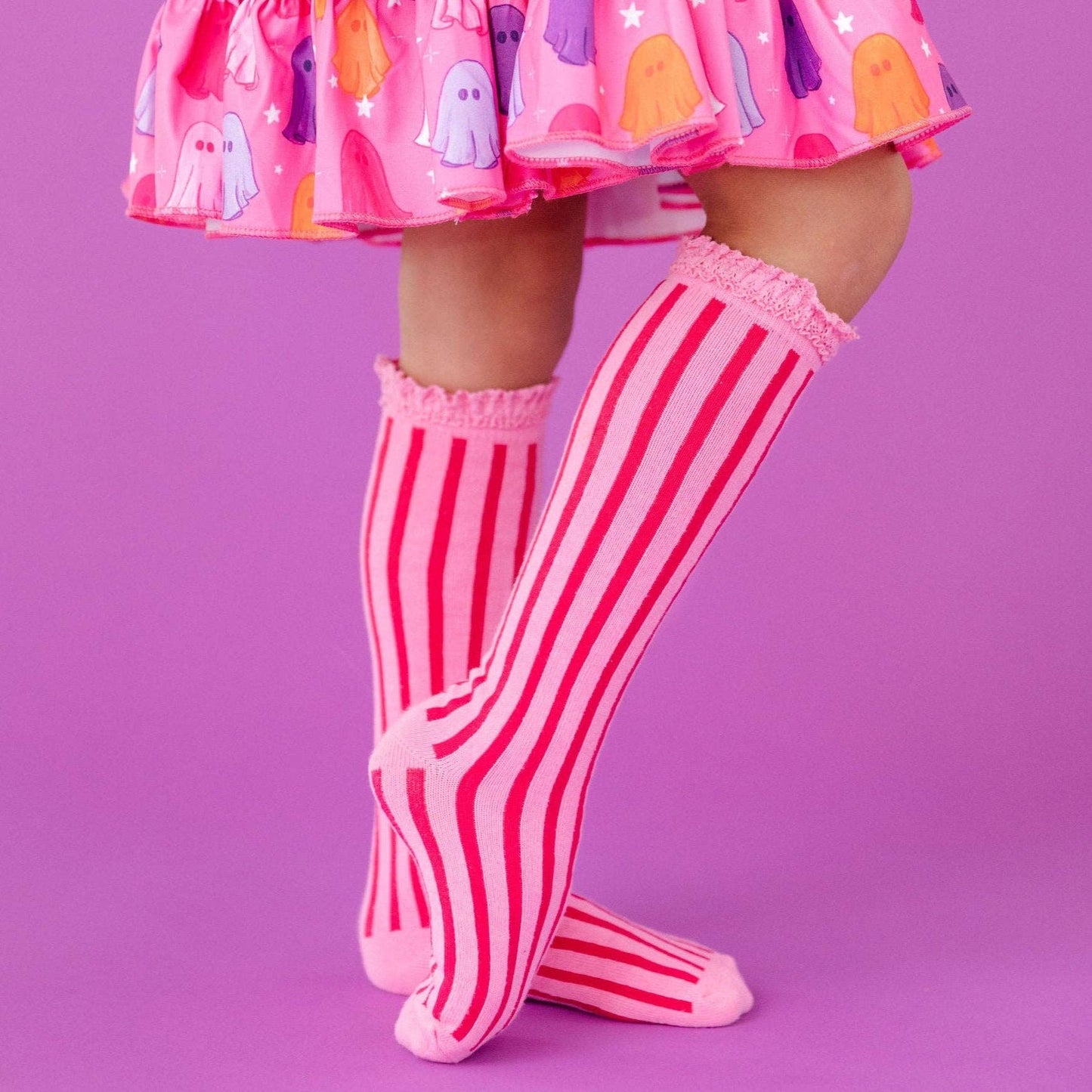 Candy Striped Socks