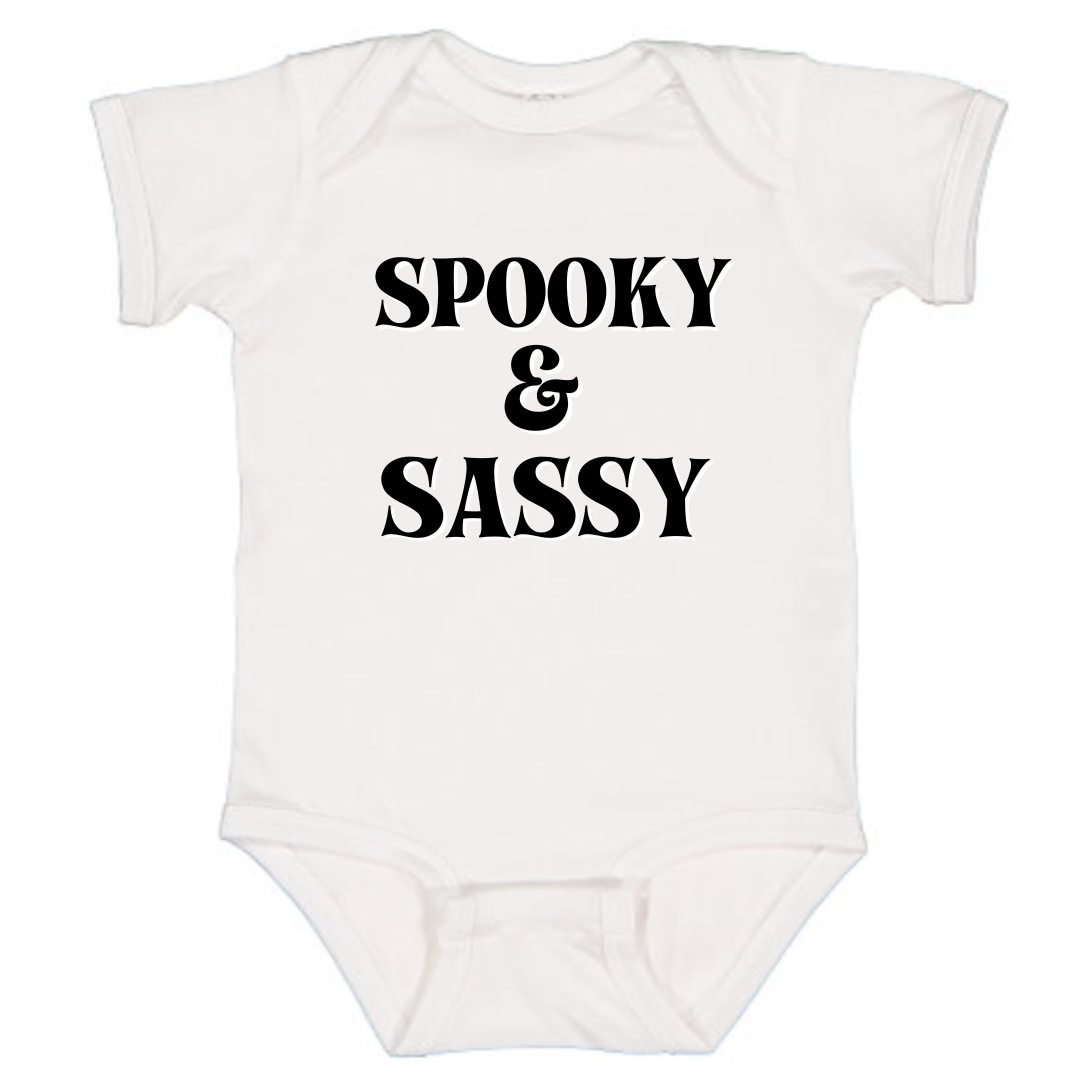 SPOOKY AND SASSY Top