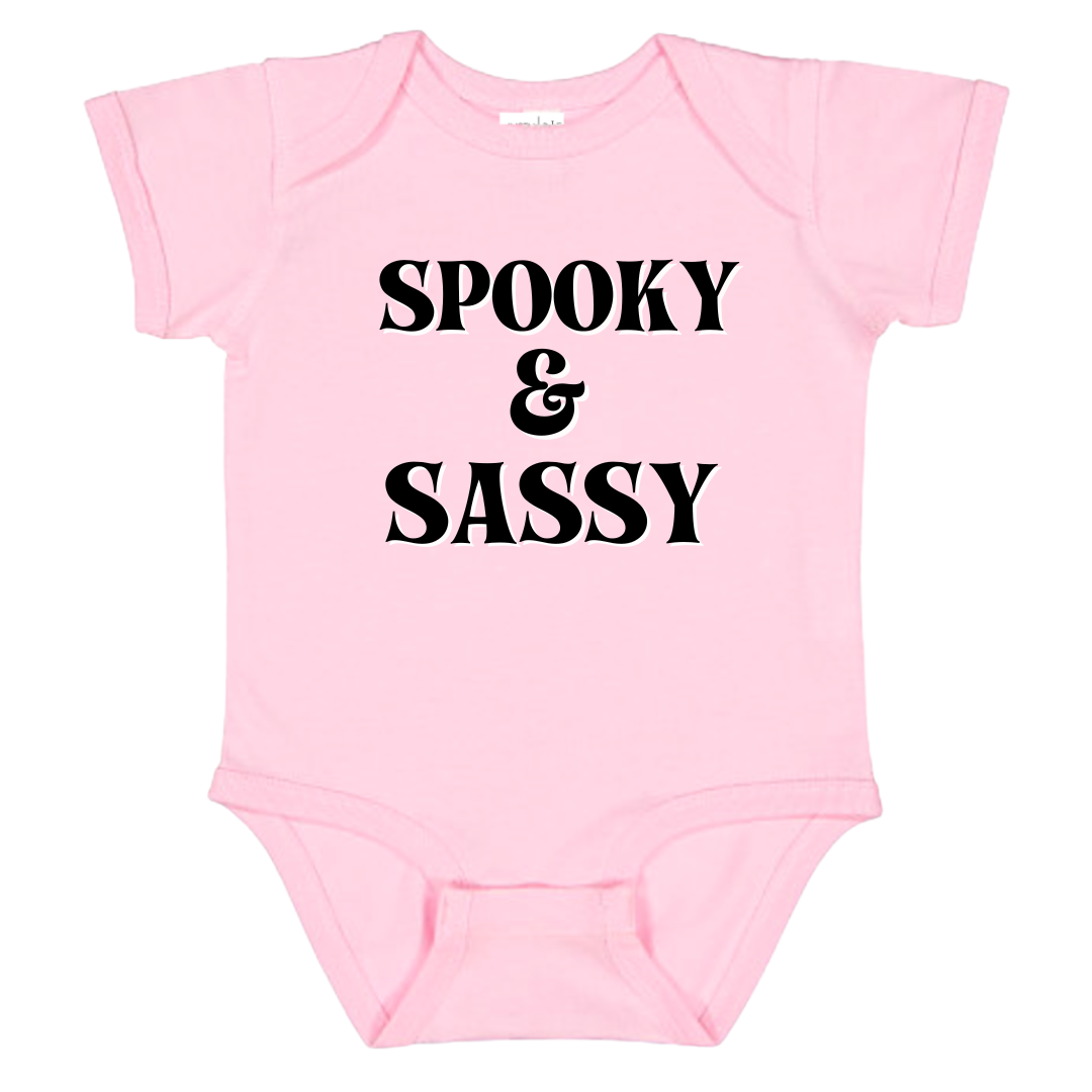 SPOOKY AND SASSY Top