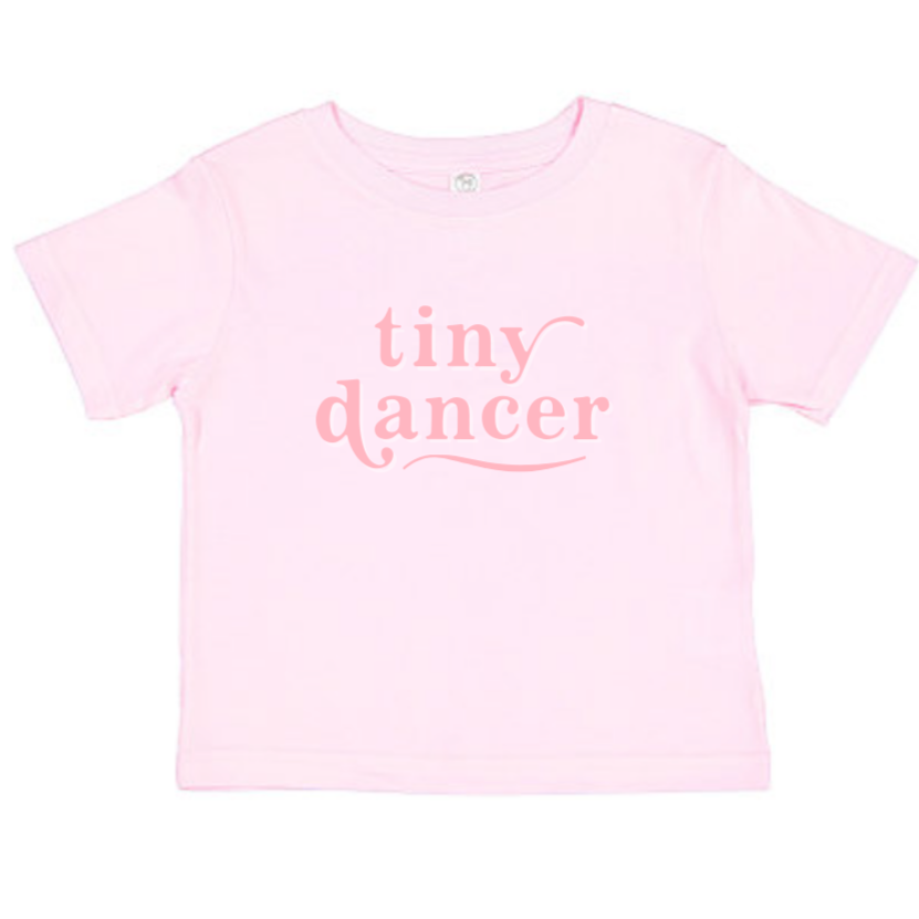 tiny dancer ballet tee shirt girl baby toddler kids