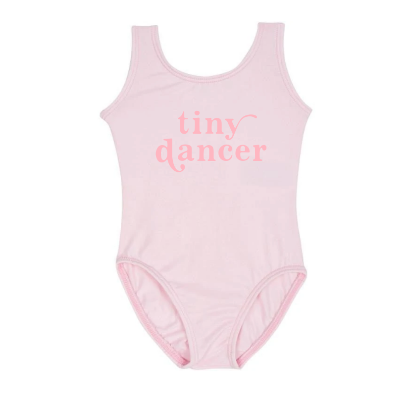 "Tiny Dancer" Baby Toddler ages 4-7 girl Pink Dance Collection short sleeves bodysuit Leotard Dance Outfit Trendy Stylish Comfortable Washable Stretchy Kids Glamour Girl Boutique Style Unique Clothing; "Tiny Dancer" Ballet Bodysuit/Leotard for Baby Toddler ages 4-7 Girl Pink Dance Collection Sleeveless Bodysuit