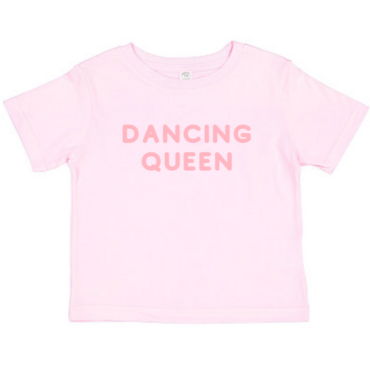 dancing queen ballet dance tee shirt top kids baby girl toddler