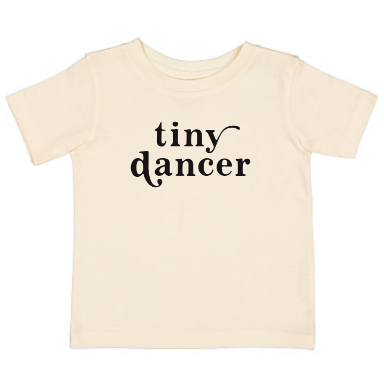 tiny dancer ballet tee shirt girl baby toddler kids