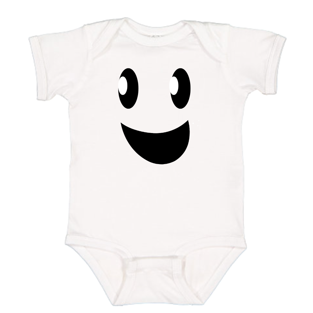 white ghost tee baby kids toddler tee outfit classic halloween
