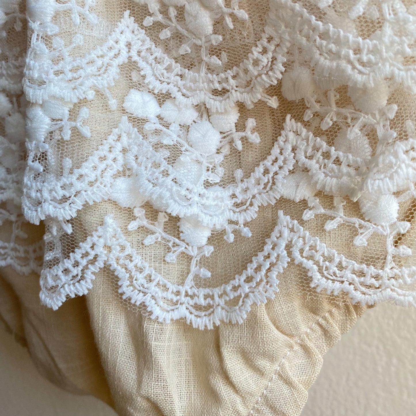 baby lace romper