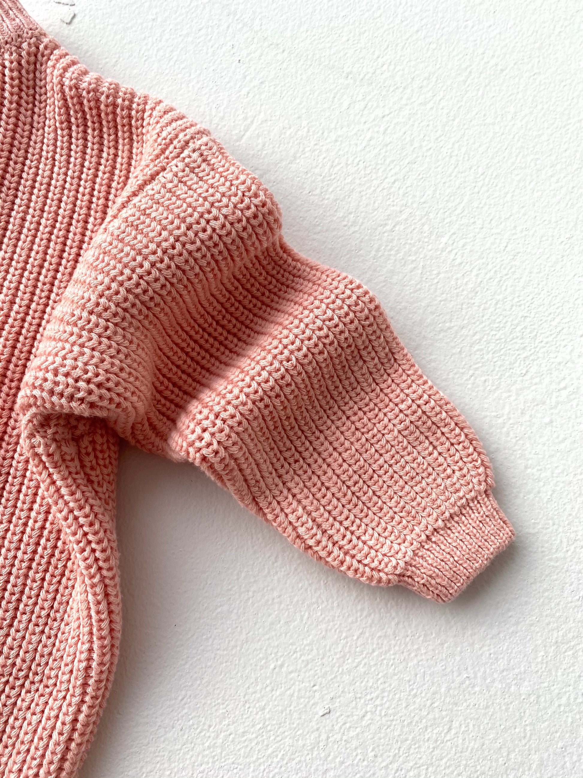 blush kids ribbed sweater for baby and toddler girls