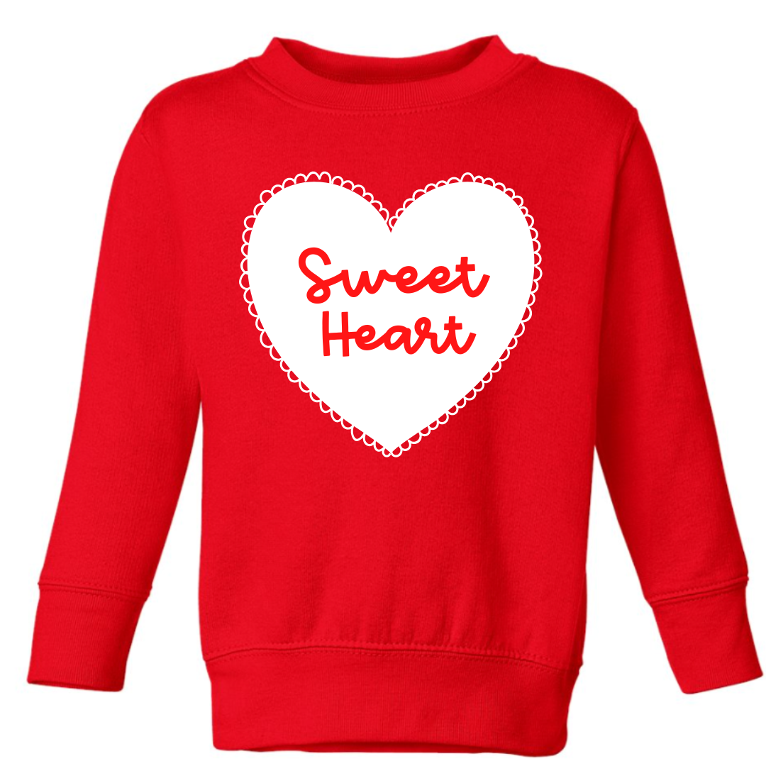 SWEET HEART Pullover