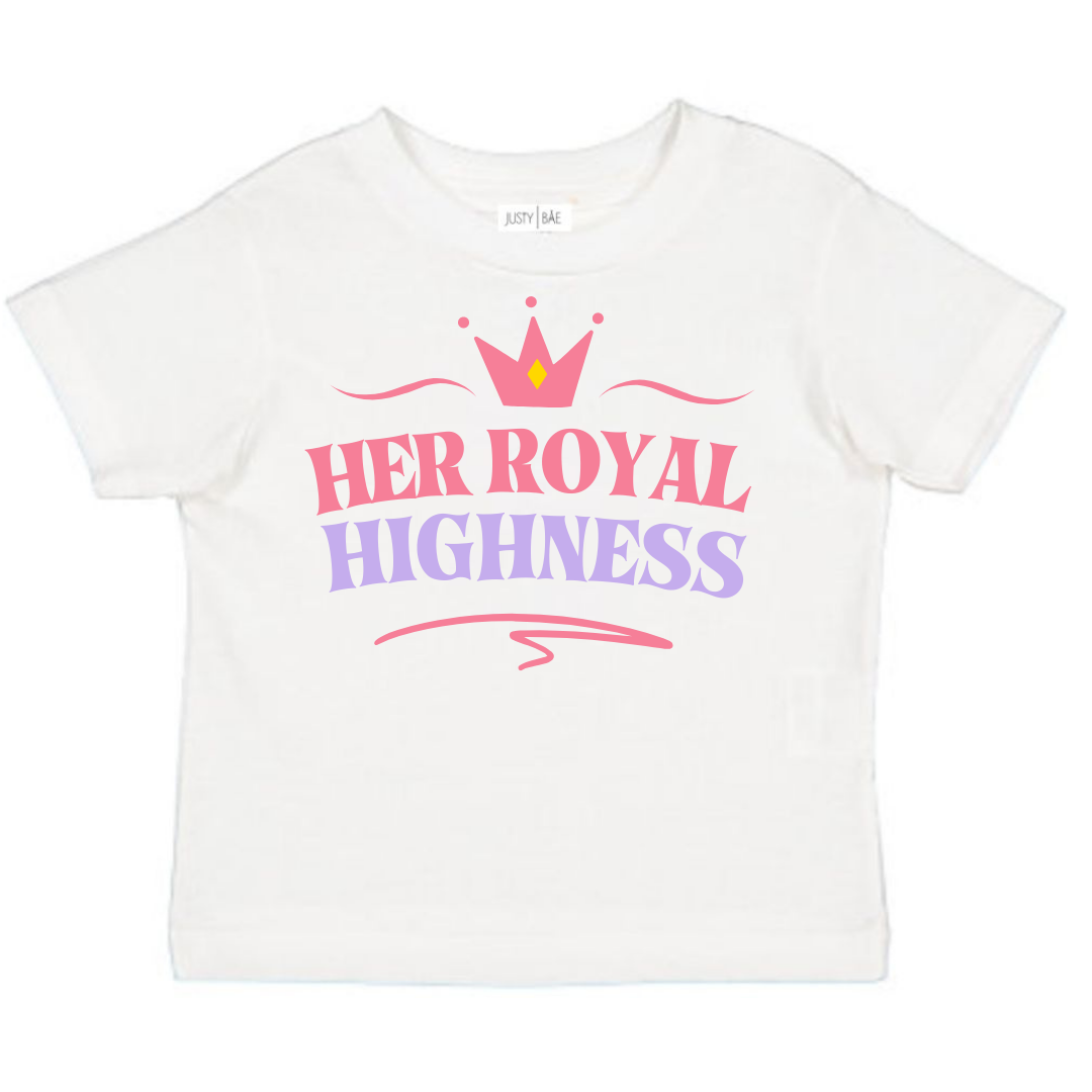 her royal highness disney princess tee
